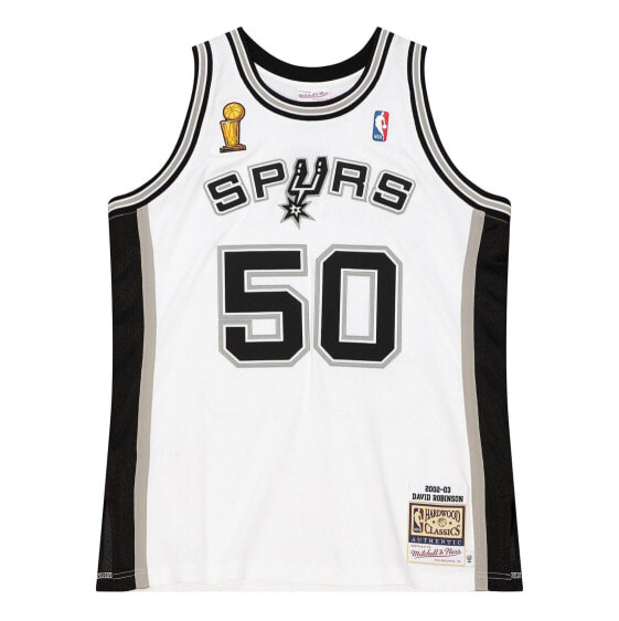 MITCHELL & NESS NBA HOME FINALS JERSEY SAN ANTONIO SPURS 2002 DAVID ROBINSON