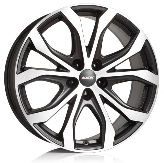 Колесный диск литой Alutec W10X racing-schwarz frontpoliert 8.5x19 ET28 - LK5/112 ML66.5