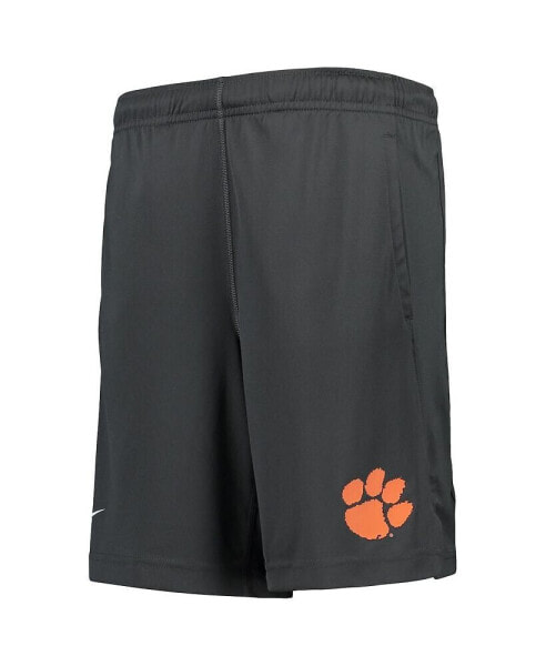 Шорты для малышей Nike Anthracite Clemson Tigers Fly