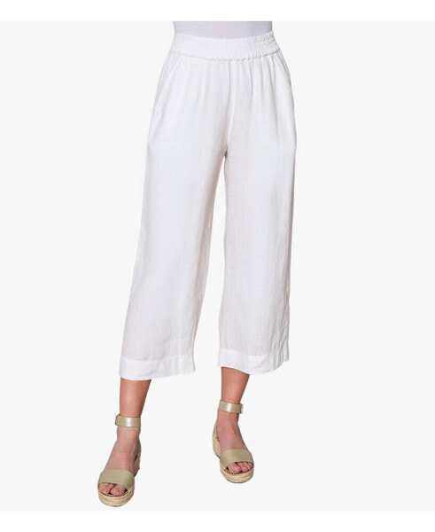 Women's Pull On Linen City Pants