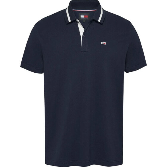 TOMMY JEANS Neck Branded Ext short sleeve polo