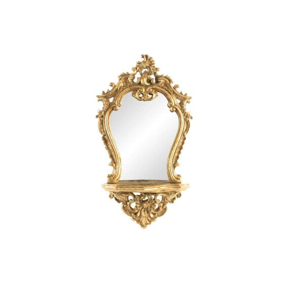 Настенное зеркало DKD Home Decor 38 x 13 x 68 cm Стеклянный Позолоченный Смола Шинный полировщик