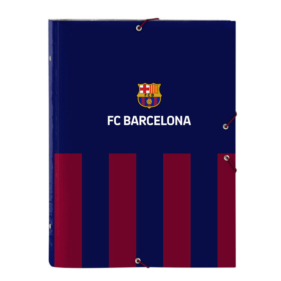 Organiser Folder F.C. Barcelona 24/25 Maroon Navy Blue A4 26 x 33.5 x 4 cm