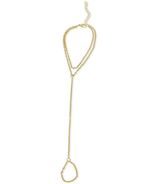 14k Gold-Plated Adjustable Hand Chain
