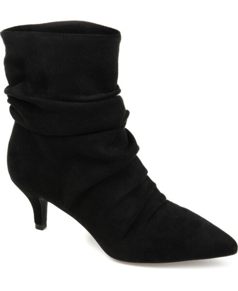 Women's Jo Slouchy Kitten Heel Dress Booties