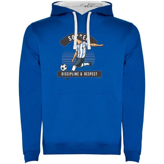 KRUSKIS Soccer Discipline Two-Colour hoodie