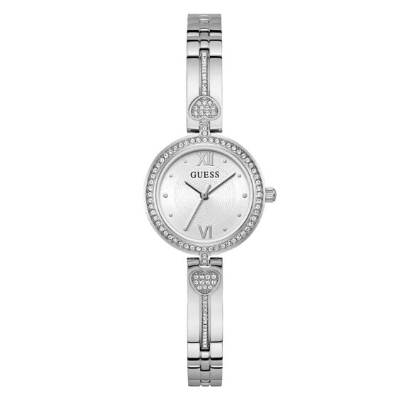 Guess Damen Armbanduhr LOVEY silber 27 mm GW0655L1