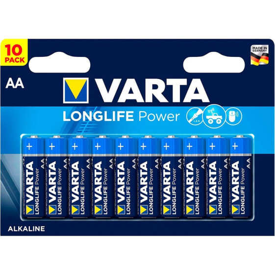 VARTA 1x10 Longlife Power Mignon AA LR06 Batteries