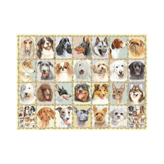 Puzzle Porträts von Hunden 500 Teile