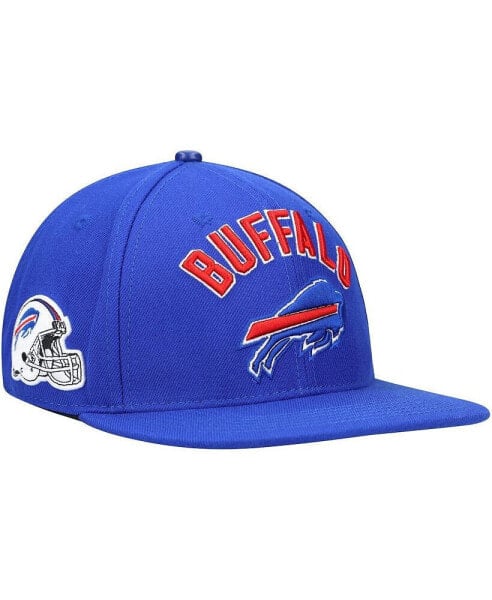 Men's Royal Buffalo Bills Stacked Snapback Hat