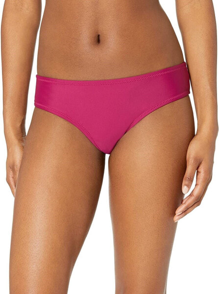 Volcom 251290 Women's Solid Cheeky Paradise Purple Bikini Bottom Swimwear Size L