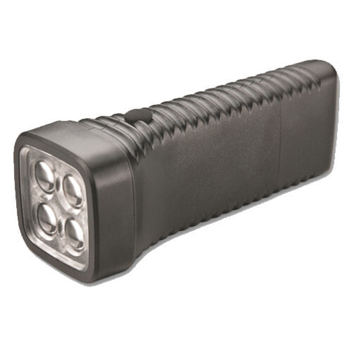 AccuLux Multi LED - Hand flashlight - Black - Plastic - LED - 4 lamp(s) - 50 m