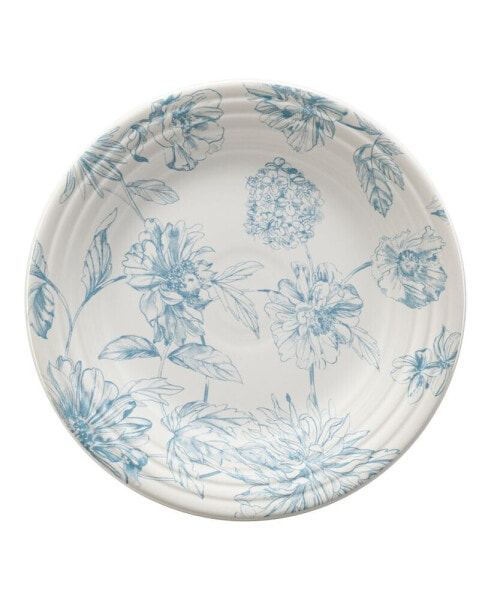 Botanical Floral Classic Luncheon Plate