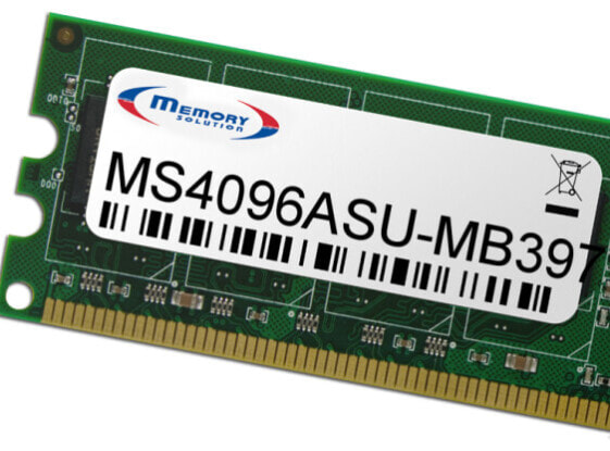 Memorysolution Memory Solution MS4096ASU-MB397 - 4 GB