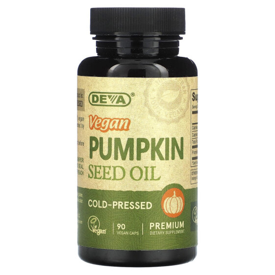 Vegan Pumpkin Seed Oil, 90 Vegan Caps