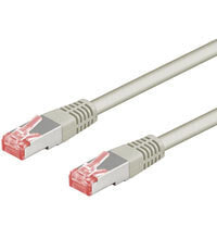 Wentronic CAT 6 Patch Cable - S/FTP (PiMF) - grey - 2m - 2 m - Cat6 - S/FTP (S-STP) - RJ-45 - RJ-45