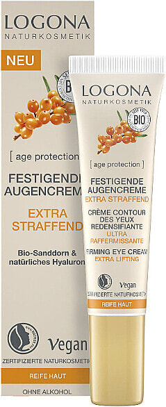 Straffende Augencreme Sanddorn