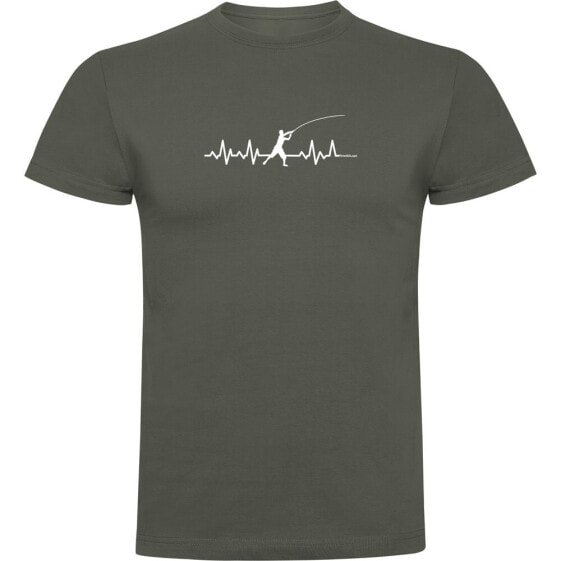 KRUSKIS Fishing Heartbeat short sleeve T-shirt