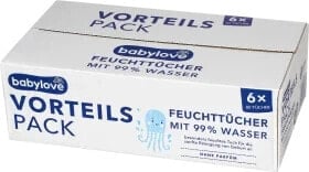 Feuchttücher mit 99 % Wasser (6x80 St), 480 St