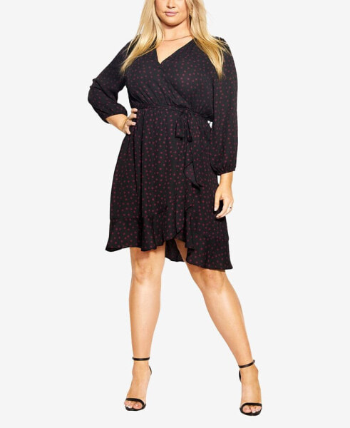 Plus Size Amber Frill Mini Dress