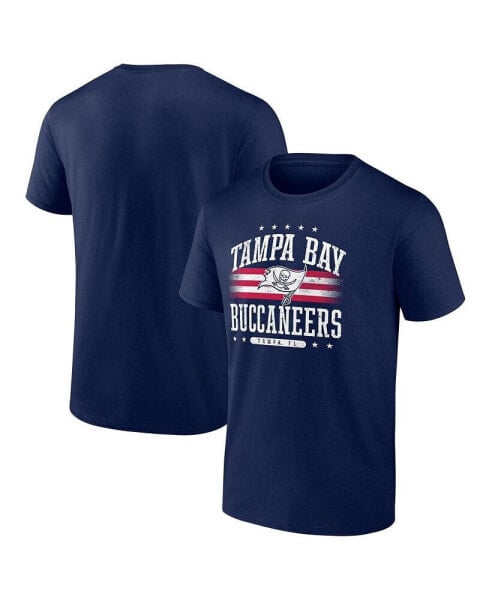 Men's Navy Tampa Bay Buccaneers Americana T-Shirt
