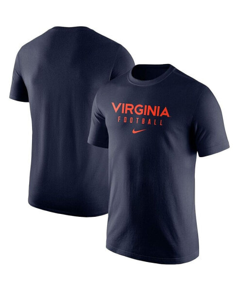 Men's Navy Virginia Cavaliers Team Issue Performance T-shirt