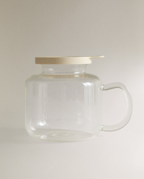 Borosilicate popcorn jug