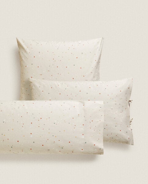 Star print pillowcase