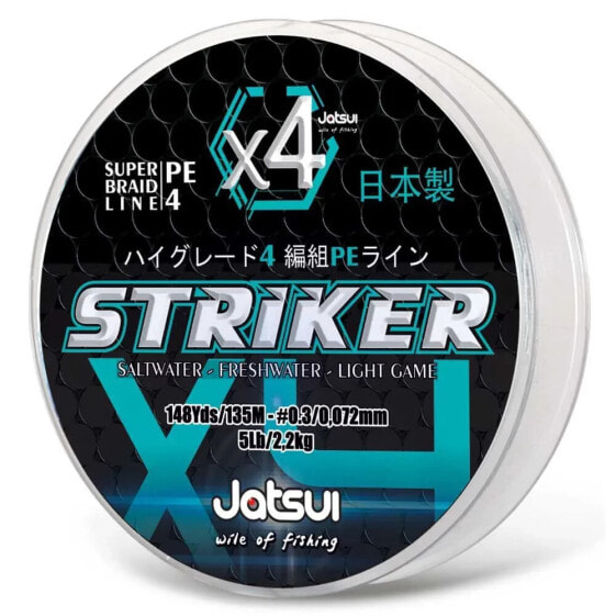 JATSUI Striker PE 4 135 m Braided Line