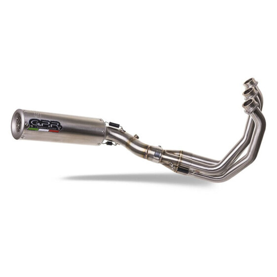 GPR EXHAUST SYSTEMS M3 Inox Yamaha XSR 900 2016-2021 E4 Round not homologated full line system