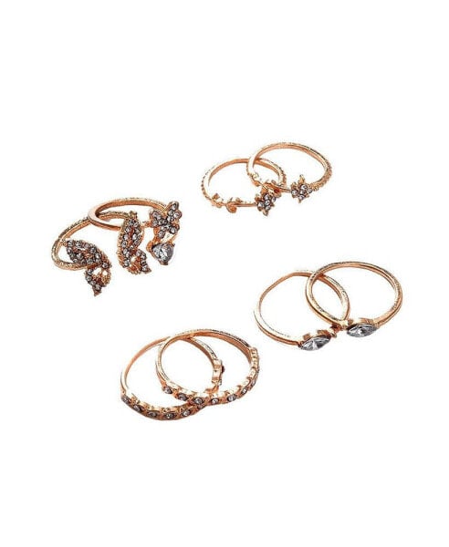 Women's Butterfly Multi-Layer Ring