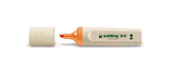 EDDING EcoLine 24 - 10 pc(s) - Orange - Chisel tip - Orange,Sand - Sand - Tube