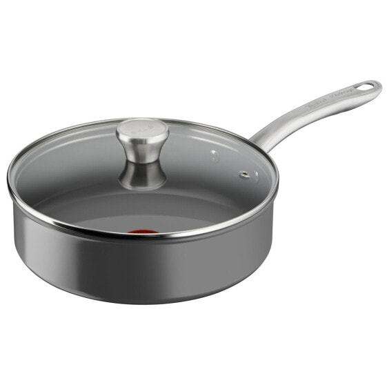 Сковорода Tefal Pan C4243253 серого цвета из алюминия Ø 24 см