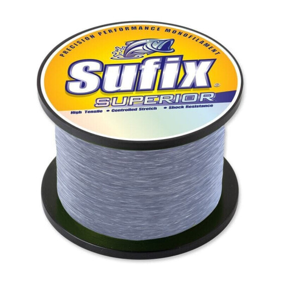 2 Spools of Sufix Superior Mono Line-Clear- 15# Test-Total 1680 yards- Free Ship