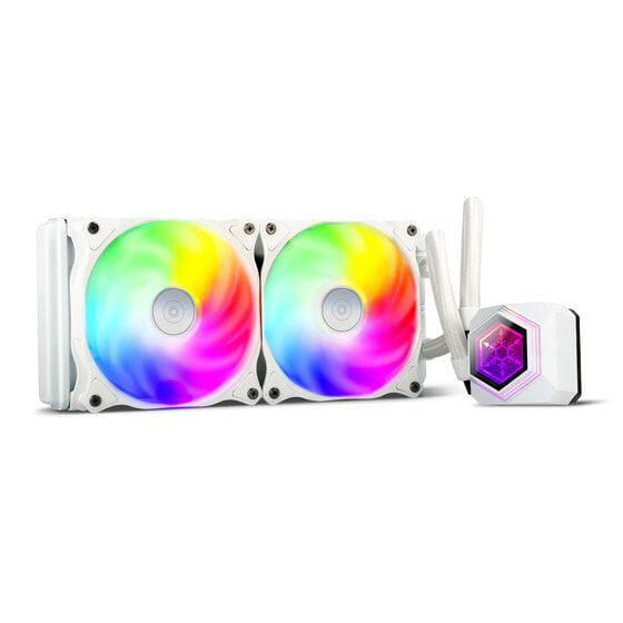 SilverStone SST-PF240W-ARGB-V2 - All-in-one liquid cooler - 12 cm - White