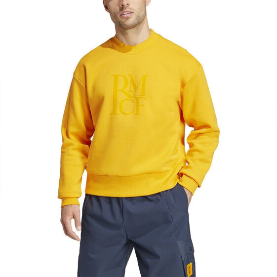 ADIDAS Real Madrid SZN Doubleknit Crewneck sweatshirt