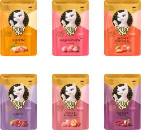 Nassfutter Katze Kitten Paté Mix 3, Junior Multipack (6x85 g), 510 g