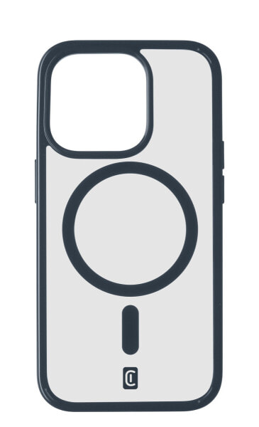 Cellularline Pop MagSafe Case MAG Backcover Apple iPhone 15 Pro Transparent Blau
