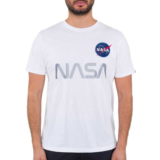 ALPHA INDUSTRIES NASA Reflective short sleeve T-shirt