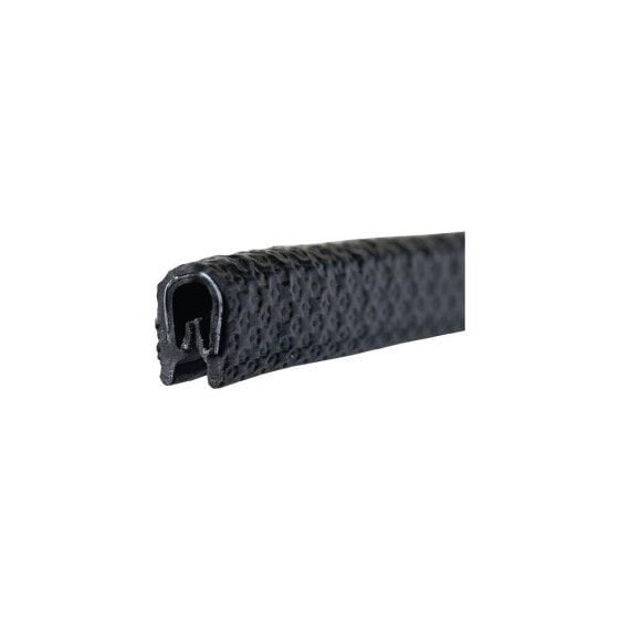 Promat Kantenschutz Klemmbereich 3-6 mm Länge 10 m Breite 12 mm Höhe 17,5 mm schwarz, VE: 10 Meter