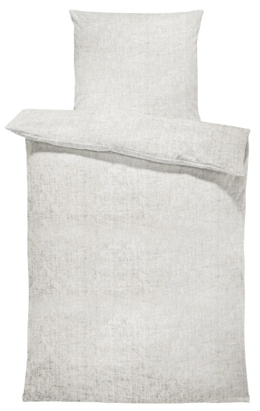 Комплект постельного белья One-Home Stone Washed Look, меланжевый бежевый, 135 х 200 см