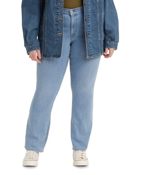 Джинсы Levi's модные классические Bootcut Plus Size