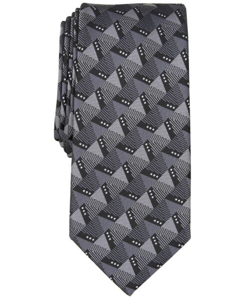 Men's Barkis Geo-Print Tie, Created for Macy's