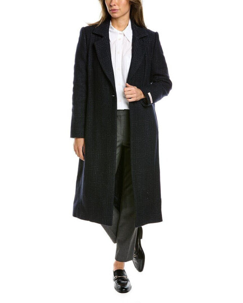 Пальто из шерстяной смеси Ted Baker Jojoe Women's Blue 4.