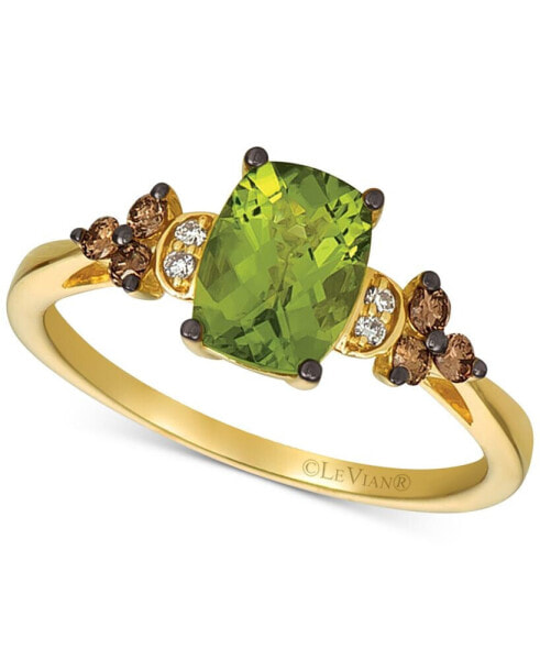 Кольцо Le Vian Peridot & Diamond 14k Gold