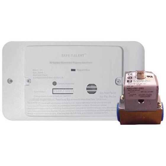 MTI INDUSTRIES 25 Series Dual Propane/LP Carbon Monoxide Trim Ring&Solenoid Alarm