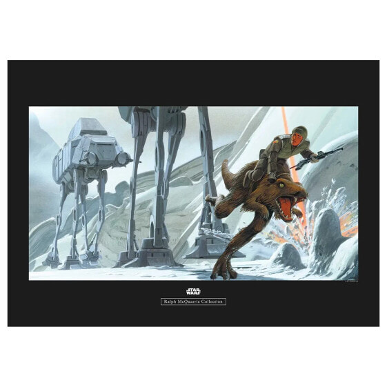 Wandbild Star Wars Hoth Battle Ground