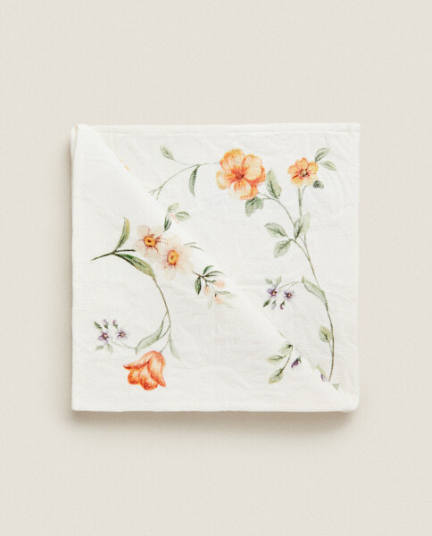 Floral jacquard napkins (pack of 2)