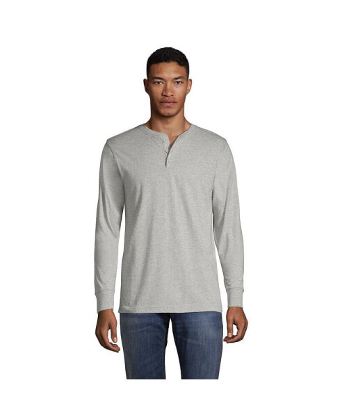 Men's Super-T Long Sleeve Henley T-Shirt