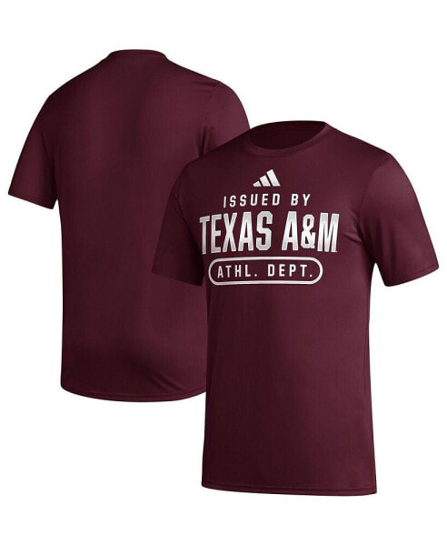 Men's Maroon Texas A&M Aggies AEROREADY Pregame T-shirt